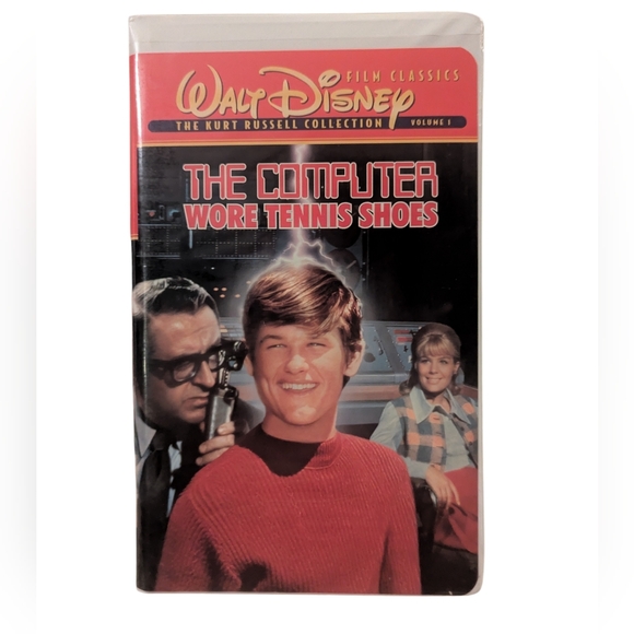 Disney Other - 2 For $14 Disney's The Computer Wore Tennis Shoes VHS